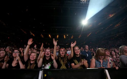 Ed Sheeran performs at MTS Centre, Friday, June 12, 2015. (TREVOR HAGAN/WINNIPEG FREE PRESS)