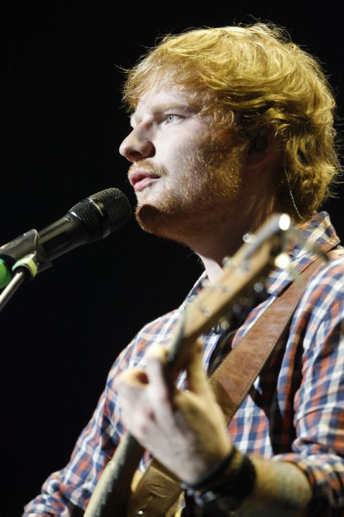 Ed Sheeran performs at MTS Centre, Friday, June 12, 2015. (TREVOR HAGAN/WINNIPEG FREE PRESS)