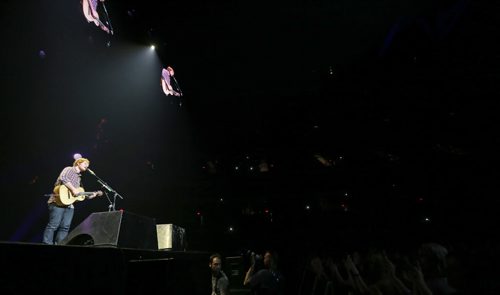 Ed Sheeran performs at MTS Centre, Friday, June 12, 2015. (TREVOR HAGAN/WINNIPEG FREE PRESS)