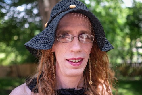 Ardra is all smiles as she takes part in the 28th Anniversary of the Winnipeg Pride Parade Sunday afternoon. 150614 - Sunday, June 14, 2015 -  MIKE DEAL / WINNIPEG FREE PRESS