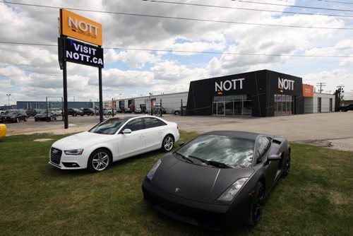 NOTT AUTO CORP on Waverley and McGillivray. BORIS MINKEVICH/WINNIPEG FREE PRESS June 16, 2015