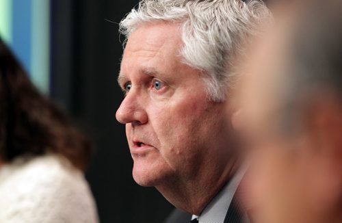 Attorney General Gord Mackintosh. See story re: Independent Investigation Unit of Manitoba to take over investigations of serious incidents involving police officers June 19, 2015 - (Phil Hossack / Winnipeg Free Press)