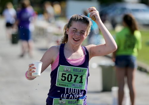 Participants in the Manitoba Marathon, Sunday, June 21, 2015. (TREVOR HAGAN/WINNIPEG FREE PRESS)