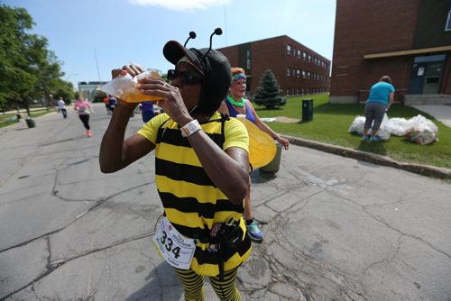 Participants in the Manitoba Marathon, Sunday, June 21, 2015. (TREVOR HAGAN/WINNIPEG FREE PRESS)