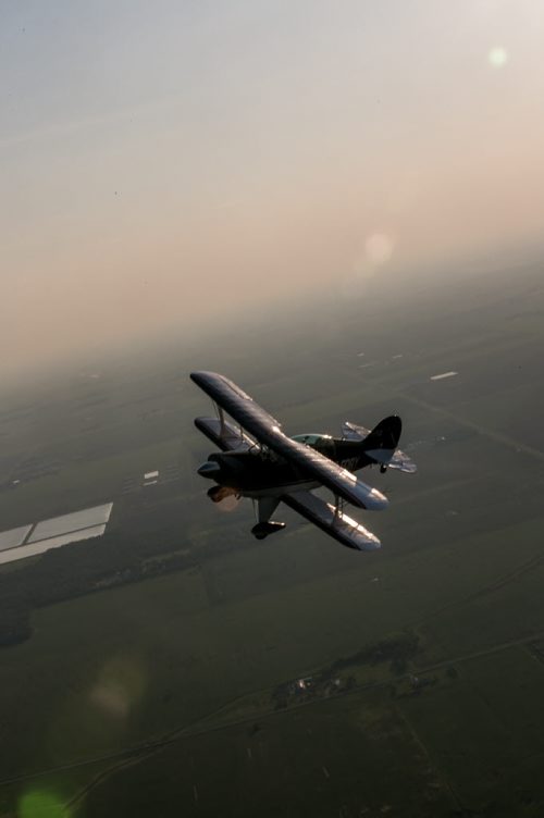 Harv's Air Pilot Training offers rides in the Pitts S2B aerobatic biplane for $250 a demonstration ride. The trip can include loops, rolls, hammerheads, barrel rolls and vertical rolls among other aerobatic maneuvers.  June 11, 2015 - MELISSA TAIT / WINNIPEG FREE PRESS