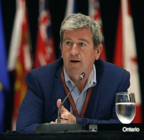Ontario Environment and Climate Change Minister Glen Murray at the Canadian Council of Ministers of the Environment meeting in Winnipeg.   Mary Agnes Welch / Larry Kusch stories. Wayne Glowacki / Winnipeg Free Press June 23  2015