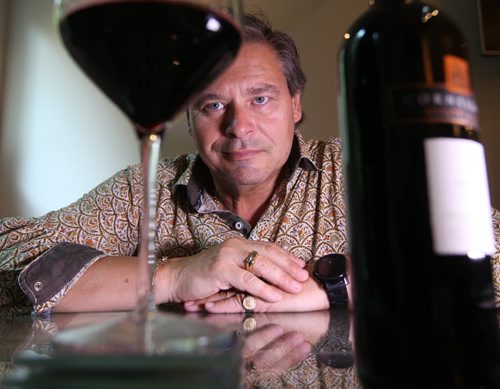Ron Loustel, a local rep for a wine club called Opimian, which teaches wine drinkers of all kinds how to appreciate a good bottle, what goes with what food and also enables them to special order wine from vineyards all over the world that isn't available in Manitoba. June 24,, 2015 Ruth Bonneville / Winnipeg Free Press