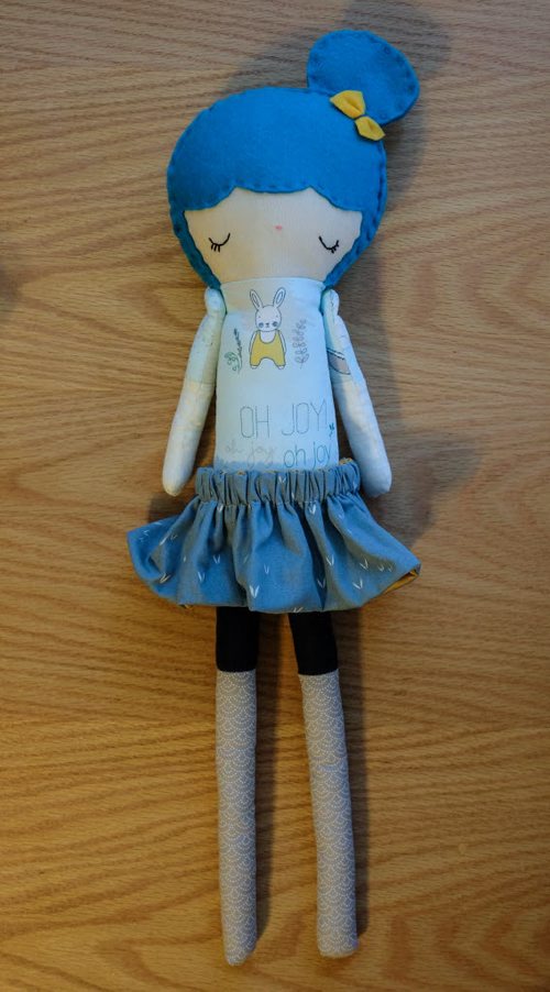 Emily Hebert is a registered nurse who makes dolls in a basement workshop; she sells her creations at craft markets around town - and they have been purchased by people around the world thru her Facebook site, "Emma's Doll Party." 150625 - Friday, June 26, 2015 -  MIKE DEAL / WINNIPEG FREE PRESS