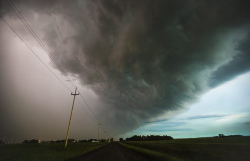 A storm moves through the prairies just outside of Winnipeg on Saturday, June 27, 2015.   Mikaela MacKenzie / Winnipeg Free Press