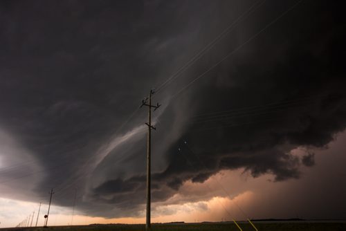 A storm moves through the prairies just outside of Winnipeg on Saturday, June 27, 2015.   Mikaela MacKenzie / Winnipeg Free Press