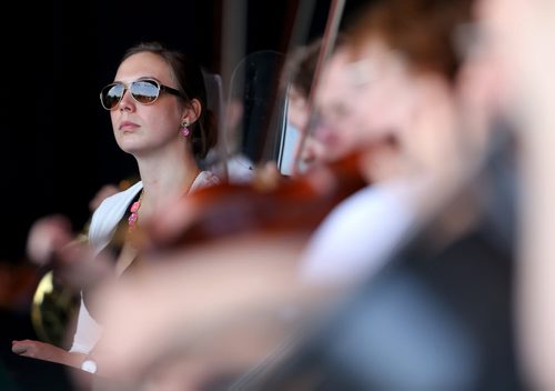 The WSO performs in Assiniboine Park, Sunday, June 28, 2015. (TREVOR HAGAN/WINNIPEG FREE PRESS)