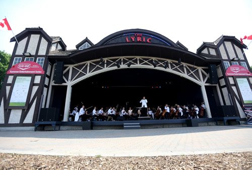 The WSO performs in Assiniboine Park, Sunday, June 28, 2015. (TREVOR HAGAN/WINNIPEG FREE PRESS)