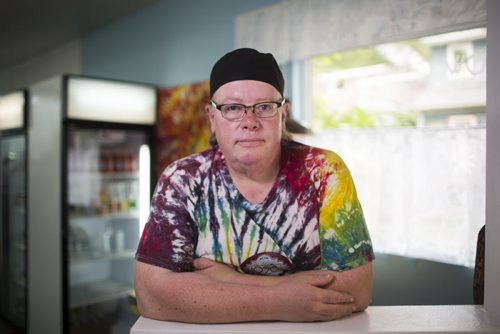Ross Jeffers, owner of Cafe 1958, in his retro-styled cafe in Wolseley on Monday, June 29, 2015.   Mikaela MacKenzie / Winnipeg Free Press