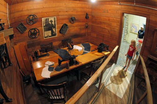 The Manitoba Museum. The railroad village shows how the shops looked like in the early settled Manitoba. BORIS MINKEVICH/WINNIPEG FREE PRESS July 1, 2015