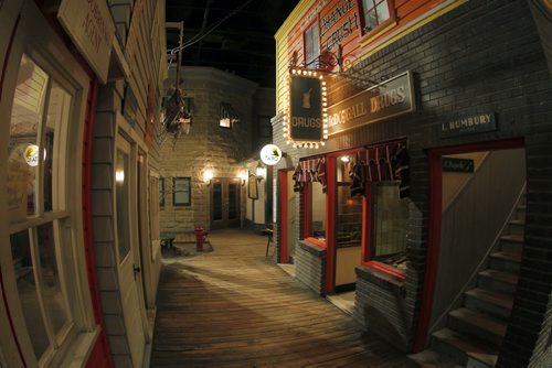 The Manitoba Museum. The railroad village shows how the shops looked like in the early settled Manitoba. BORIS MINKEVICH/WINNIPEG FREE PRESS July 1, 2015
