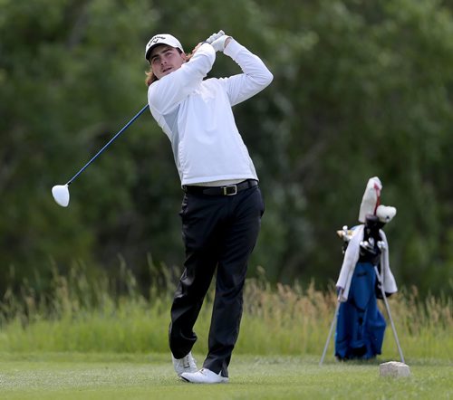 Aaron Cockerill tries to qualify for the Players Cup, during a qualifying round at Southwood, Monday, July 6, 2015. (TREVOR HAGAN/WINNIPEG FREE PRESS)
