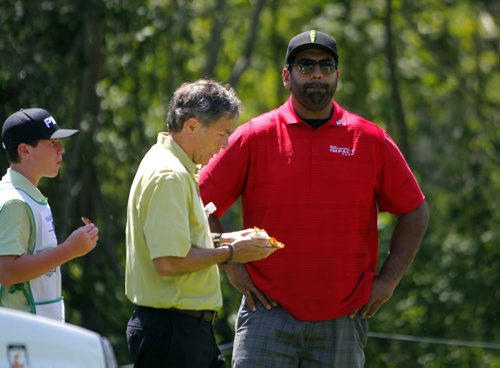 The Players Cup at Pine Ridge Golf Course. (right) Ibrahim "Obby" Khan. BORIS MINKEVICH/WINNIPEG FREE PRESS July 7, 2015