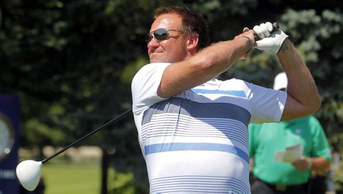 The Players Cup at Pine Ridge Golf Course. Trevor Kidd. BORIS MINKEVICH/WINNIPEG FREE PRESS July 7, 2015