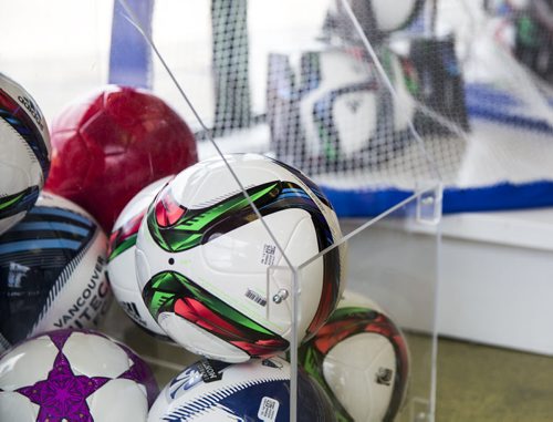 The La Liga soccer shop in Winnipeg on Wednesday, July 8, 2015.   Mikaela MacKenzie / Winnipeg Free Press