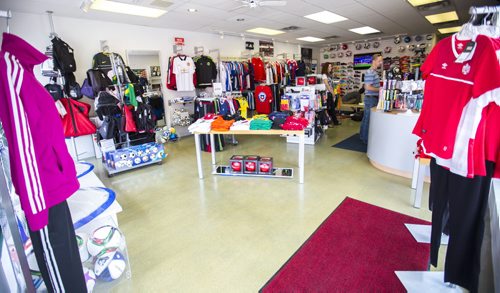 The La Liga soccer shop in Winnipeg on Wednesday, July 8, 2015.   Mikaela MacKenzie / Winnipeg Free Press