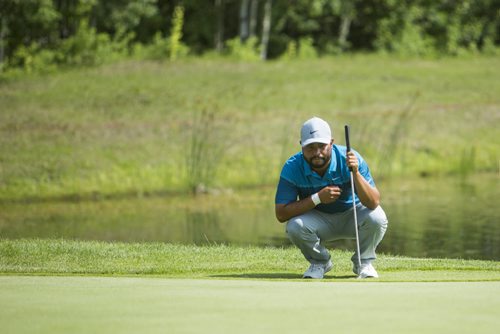 J.J. Spaun plays golf during the Players Cup at the Pine Ridge Golf Club on Saturday, July 11, 2015.   Mikaela MacKenzie / Winnipeg Free Press