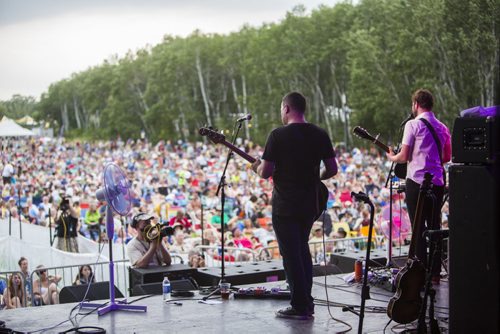 Dan Mangan + Blacksmith plays at the Winnipeg Folk Festival at Birds Hill Provincial Park on Saturday, July 11, 2015.   Mikaela MacKenzie / Winnipeg Free Press
