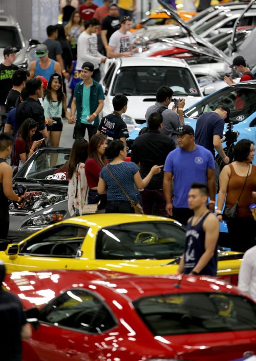 Driven 2015, a car show at the Red River Exhibition Grounds, Saturday, July 11, 2015. (TREVOR HAGAN/WINNIPEG FREE PRESS)