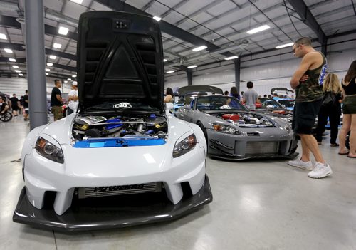 Driven 2015, a car show at the Red River Exhibition Grounds, Saturday, July 11, 2015. (TREVOR HAGAN/WINNIPEG FREE PRESS)