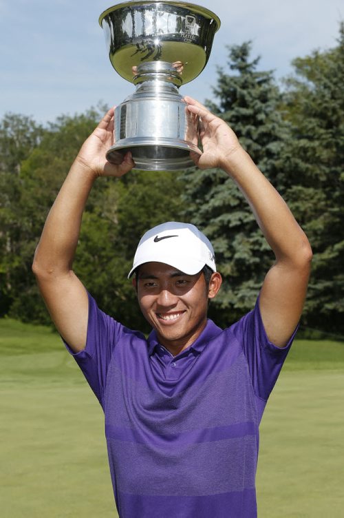 July 12, 2015 - 150712  -  Cheng Tsung Pan wins The Player's Cup Sunday, July 12, 2015. John Woods / Winnipeg Free Press