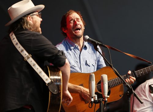 July 12, 2015 - 150712  -  Wilco performs at the Winnipeg Folk Fest Sunday, July 12, 2015. John Woods / Winnipeg Free Press