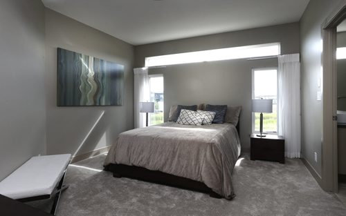 Homes. 19 Trailside Crescent in South Pointe. The master bedroom. Ginos Homes sales rep is Sasha Dukic.  Todd Lewys story. Wayne Glowacki / Winnipeg Free Press July 13 2015