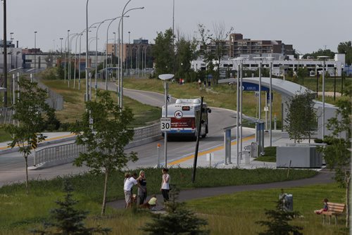 July 13, 2015 - 150713  -  Rapid transit way Monday, July 13, 2015. John Woods / Winnipeg Free Press