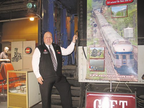 Canstar Community News Daryl Adair of Rail Travel Tours is organizing a rail tour of an old Canadian Northern Railway route around Manitoba and Saskatchewan's Parkland. (SHELDON BIRNIE/CANSTAR COMMUNITY  NEWS/THE HERALD)