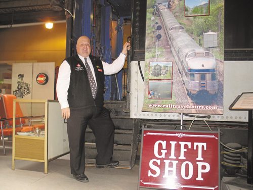 Canstar Community News Daryl Adair of Rail Travel Tours is organizing a rail tour of an old Canadian Northern Railway route around Manitoba and Saskatchewan's Parkland. (SHELDON BIRNIE/CANSTAR COMMUNITY  NEWS/THE HERALD)
