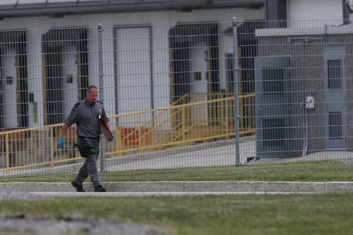 July 14, 2015 - 150714  -  Police attend to and x-ray a suspicious package in the suspicious package building at Canada Post building. The Canada Post building at the airport was evacuated because of a suspicious package Tuesday July 14, 2015.  John Woods / Winnipeg Free Press