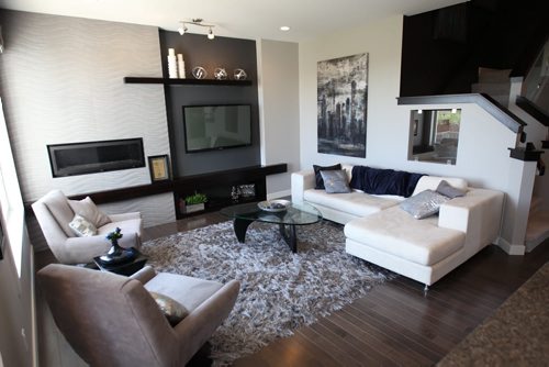 A & S Homes- 206 Stan Bailie Drive in Waverley West-Living Room-See Todd Lewys story- July 20, 2015   (JOE BRYKSA / WINNIPEG FREE PRESS)