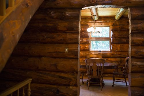 The rustic details are what make this home special in Winnipeg on Tuesday, July 21, 2015.   Mikaela MacKenzie / Winnipeg Free Press