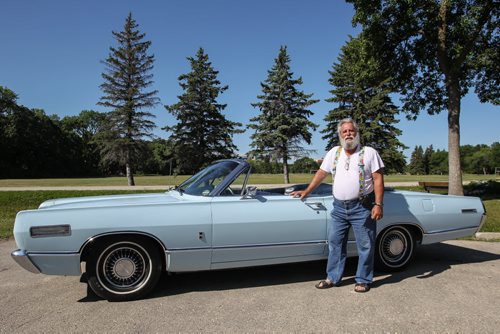 Bruce Anderson owns a 1967 Mercury Park Lane convertible. 150721 - Tuesday, July 21, 2015 -  MIKE DEAL / WINNIPEG FREE PRESS