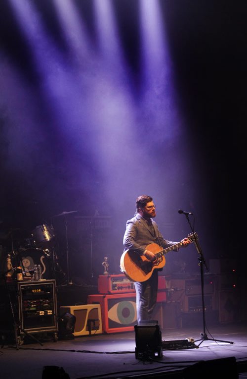 Decemberist front man Colin Meloy opens the show Wednesday at the Burton Cummings Theater. See review. July 22, 2015 - (Phil Hossack / Winnipeg Free Press)