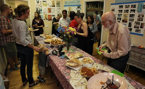 The Islamic Social Services Association held an open house and feast with food from around the world  in its new offices Thursday evening to celebrate Eid, marking the end of Ramadan (Muslim fasting month).  150723 July 23, 2015 MIKE DEAL / WINNIPEG FREE PRESS