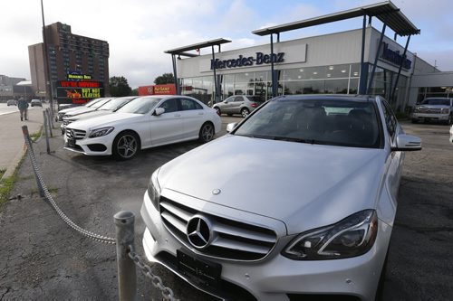 The soon to be former Mercedes-Benz Winnipeg location at 2554 Portage Ave. The Dealership has moved to 23 Rothwell Road, off Route 90.  Randy Turner story about the death of the stand-alone, family-owned dealerships that used to run along Portage and downtown. Wayne Glowacki / Winnipeg Free Press July 24 2015