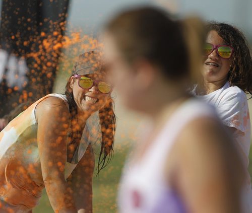 Colour Me Rad 5km run at the Red River Ex grounds, Saturday, July 25, 2015. (TREVOR HAGAN/WINNIPEG FREE PRESS)