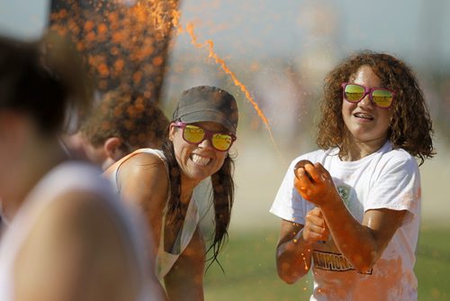 Colour Me Rad 5km run at the Red River Ex grounds, Saturday, July 25, 2015. (TREVOR HAGAN/WINNIPEG FREE PRESS)