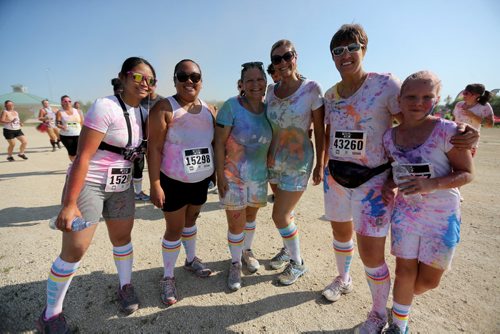 Colour Me Rad 5km run at the Red River Ex grounds, Saturday, July 25, 2015. (TREVOR HAGAN/WINNIPEG FREE PRESS)