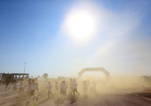 Colour Me Rad 5km run at the Red River Ex grounds, Saturday, July 25, 2015. (TREVOR HAGAN/WINNIPEG FREE PRESS)