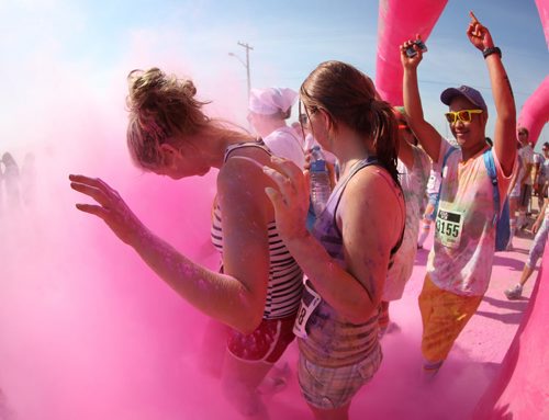 Colour Me Rad 5km run at the Red River Ex grounds, Saturday, July 25, 2015. (TREVOR HAGAN/WINNIPEG FREE PRESS)