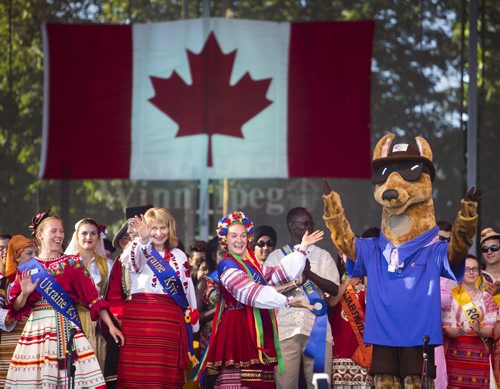 Folklorama kicks off at the Forks in Winnipeg on Saturday, July 25, 2015.  Mikaela MacKenzie / Winnipeg Free Press