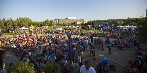 Folklorama kicks off at the Forks in Winnipeg on Saturday, July 25, 2015.  Mikaela MacKenzie / Winnipeg Free Press