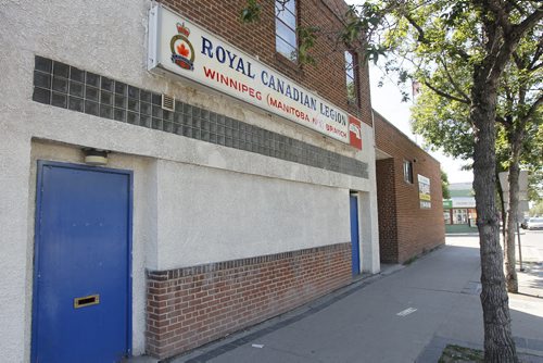 July 26, 2015 - 150726  -  The legion on Sargent at Maryland has been sold. Photographed Sunday, July 26, 2015. John Woods / Winnipeg Free Press