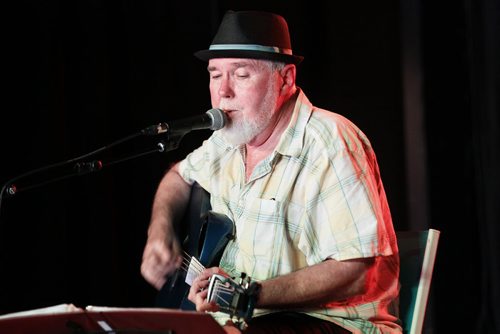 July 26, 2015 - 150726  -  Larry Updike performs at the North End Family Centre fundraiser at The Goodwill Social Club Sunday, July 26, 2015. John Woods / Winnipeg Free Press